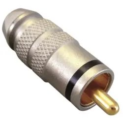 Cinch-Stecker, Cinchstecker, löten, Kabelmontage, 0101018