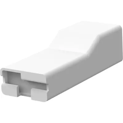Insulating housing for 9.53 mm, 1 pole, PA, UL 94V-2, natural, 280311 - 1