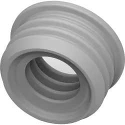 Cable seal, straight, for automotive connector, 1719826-7