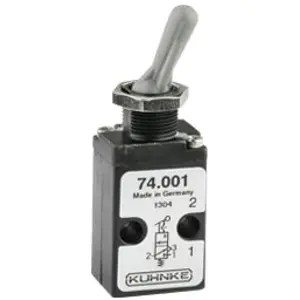 3/2-way NC poppet valve, 0-12 bar, 74.001 - 1