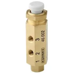 3/2-way NC poppet valve, 0-12 bar, 46.002