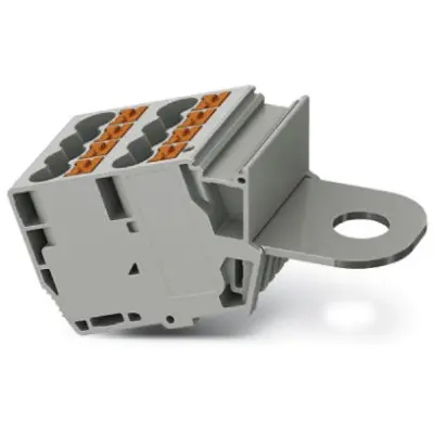 Pick off terminal block, 41 A, 1000 V, 1017450, AGK PT 8X6/M10 - 1