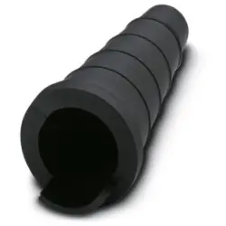 Cable grommet, cable Ø 12 mm, PA, black, 3212028