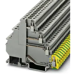 Motor connection terminal, screw connection, 0.2-4.0 mm², 7 pole, 19 A, 6 kV, gray, 3011041