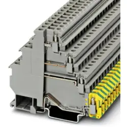 Motor connection terminal, screw connection, 0.2-4.0 mm², 19 A, 6 kV, gray, 3011038