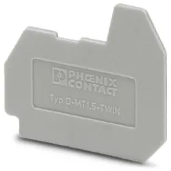 End cover for terminal block, 3002979