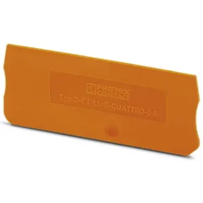 End cover for terminal block, 1029591 - 1