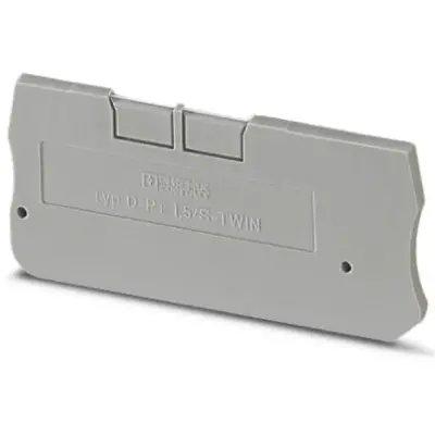End cover for terminal block, 3208184 - 1