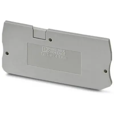 End cover for terminal block, 3208977 - 1