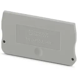 End cover for terminal block, 3270097