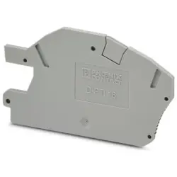End cover for terminal block, 3214027