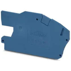 End cover for terminal block, 3214028