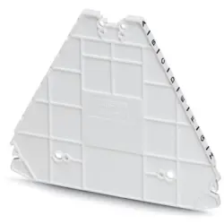 End cover for terminal block, 3270156