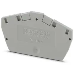 End cover for terminal block, 3213600