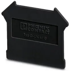 End cover for terminal block, 3073911