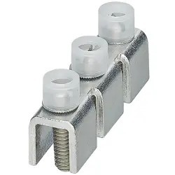Jumper, 3 pole for terminal block, 0201812