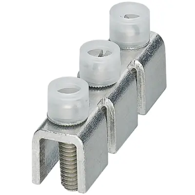Jumper, 3 pole for terminal block, 0201812 - 1