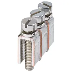 Jumper, 3 pole for terminal block, 0201469