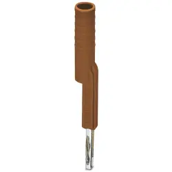 Test adapter, 1 pole, 5.8 x 5.8 mm for terminal block, 3035981