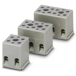 Device terminal, screw connection, 0.2-4.0 mm², 6 pole, 32 A, 6 kV, gray, 2716062