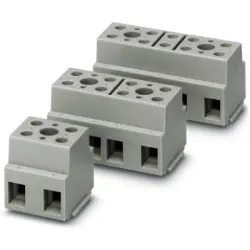Device terminal, screw connection, 0.5-16 mm², 4 pole, 57 A, 8 kV, gray, 2716729