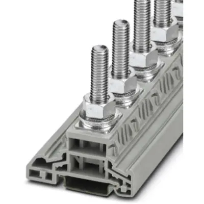 High current connector, bolt connection, 6.0-120 mm², 269 A, 8 kV, gray, 3049408 - 1
