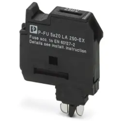 Fuse plug, Plug-in connection, black