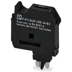 Fuse plug, Plug-in connection, black