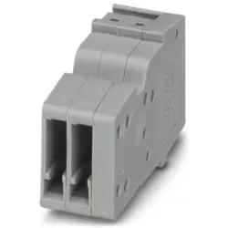COMBI jack, push-in connection, 0.14-1.5 mm², 2 pole, 17.5 A, 6 kV, gray, 3213386
