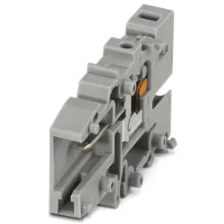 COMBI jack, push-in connection, 0.14-1.5 mm², 1 pole, 17.5 A, 6 kV, gray, 3213357
