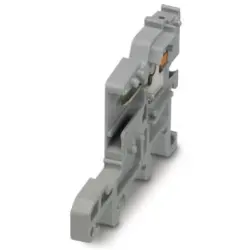 COMBI jack, push-in connection, 0.14-1.5 mm², 1 pole, 17.5 A, 6 kV, gray, 3213700