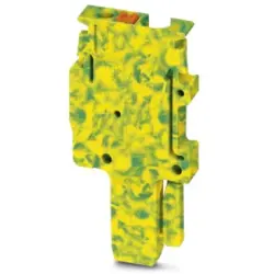 Plug, push-in connection, 0.14-1.5 mm², 1 pole, 17.5 A, 6 kV, yellow/green, 3212675