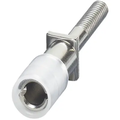 Test connector socket, 1 pole for terminal block, 0311346 - 1