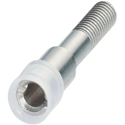 Test connector socket, 1 pole for terminal block, 0201304 - 1