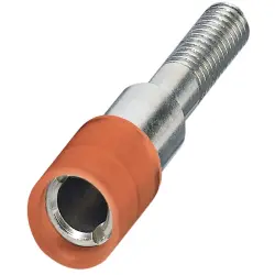 Test connector socket, 1 pole for terminal block, 0303325
