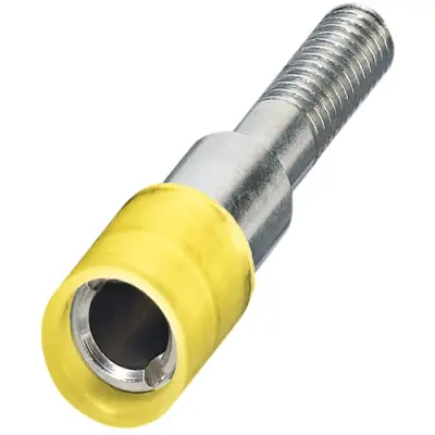 Test connector socket, 1 pole for terminal block, 0303367 - 1