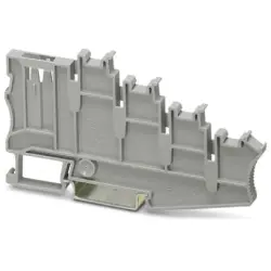 Flange terminal, grey