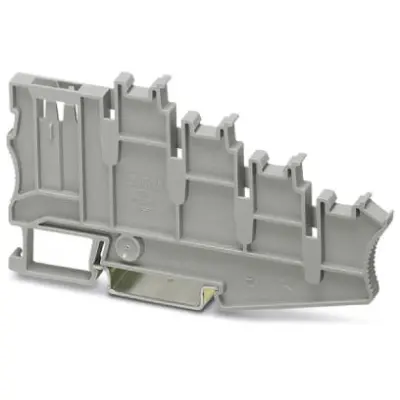Flange terminal, grey - 1