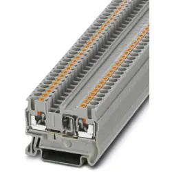 Component terminal block, push-in connection, 0.14-4.0 mm², 500 mA, 8 kV, gray, 3210224