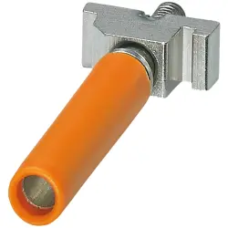 Test connector socket, 1 pole for terminal block, 3032890