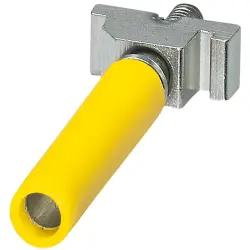 Test connector socket, 1 pole for terminal block, 3032891