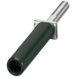 Test connector socket, 1 pole for terminal block, 0311728