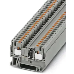 Component terminal block, push-in connection, 0.2-6.0 mm², 1.5 A, 8 kV, gray, 3212112
