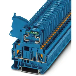 Fuse terminal block, 2 pole, 0.2-6.0 mm², 24 V, 6.3 A, 3211905