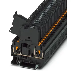 Fuse terminal block, 2 pole, 4.0 mm², 60 V, 6.3 A, 3207908