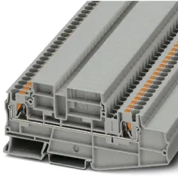 Through terminal block, push-in connection, 0.2-6.0 mm², 30 A, 6 kV, gray, 3002616