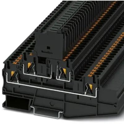 Fuse terminal block, 4 pole, 0.2-6.0 mm², 500 V, 28 A, 3002612 - 1