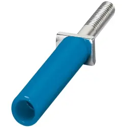 Test connector socket, 1 pole for terminal block, 0311757