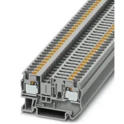 Disconnect terminal, push-in connection, 0.2-6.0 mm², 20 A, 6 kV, gray, 3211922