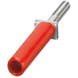 Test connector socket, 1 pole for terminal block, 0311744